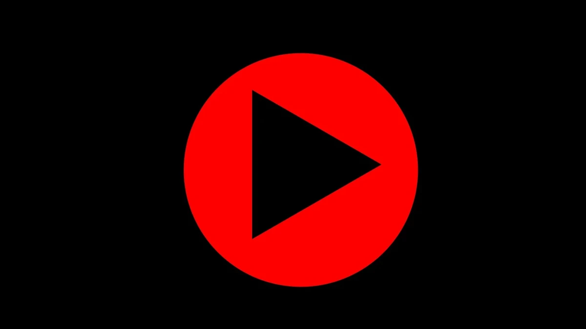 Video play button
