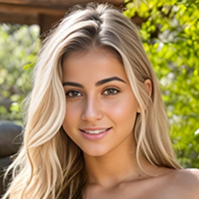 Photorealistic AI creator avatar optimized for beauty brand content and sponsor reels